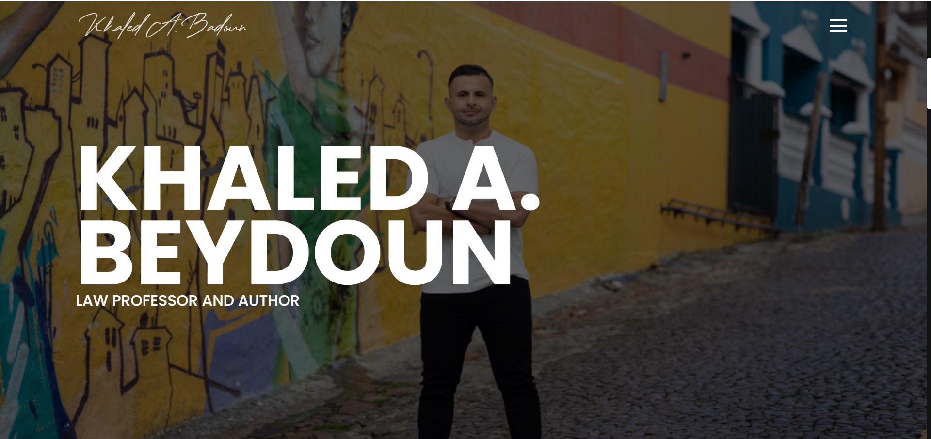 Khaled Beydoun (Layer) - Portfolio Website